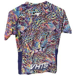 VHTS Very Hard To Submit Rash Guard Shirt Woman Small Purple MMA UFC Jui Jitsu